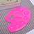 Hot Selling Kindergarten Plastic Palette Children's Painting Hand-Held Painted Feet Palette Color Plate Paint Painting
