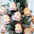 Christmas LED Colored Lamp Santa Claus Head Shape Battery Box String Lights Snowman Christmas Tree Atmosphere Decorative Lights