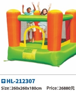 Factory Direct Sales Inflatable Castle Inflatable Bounce Outdoor Park Toy 2.6*2.6 M