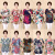 Summer Women's Silk Large T-shirt Middle-Aged and Elderly Women's Pullover round Neck Loose Flower Top  Selling Product