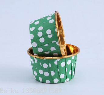 round Dot Style Cake Paper Tray 5 * 4cm 20 PCs/Card Cake Cup Cake Paper Cups