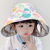 Children's Sun Hat Summer Big Brim Air Top Sunhat UV Protection Foldable Boys and Girls Beach Sun Hat