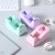 Wholesale Macaron Color Small Tape Base Creative Desktop Adhesive Tape Dispenser Office Plastic Tape Cutter
