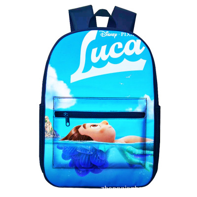 New Summer Friendship Schoolbag Cute Large Capacity Backpack Full Printing Student Computer Backpack