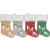 2022 Christmas Imitation Printing Deer Christmas Stockings Christmas Decoration Stockings Pendant Gift Candy Socks