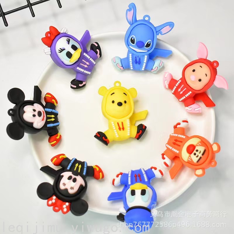 58cm马克龙色亚克力眼镜链宇航员吊坠口罩链成人儿童防滑防丢挂绳