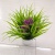 New Artificial Flower White Plastic Basin Grass Greenery Bonsai Decoration Living Room Bedroom Dining Room Decoration