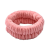 Manufacturer Direct Wholesale Solid Color Simple Hair Band Face Wash Headband Self-Adhesive DIY Accessories Plush Hair Ring Semi-Finished Headdress