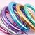 Thickened 1.8G 260 Magic Chrome Metal Long Balloon Shape Woven Strip Balloon Street Selling Stall Wholesalexizan