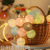 New Macaron Cotton Yarn Ball LED Lighting Chain Thailand Yarn Ball Lantern Room Tent Children's Room Decorative Lamp