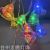 Christmas Tree Festival LED Light Solid Bell Shape Lighting Chain Decoration Small Colored Lights Christmas Eve Layout Hanging Light Battery String