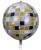 22-Inch 4D Disco Aluminum Balloon Golden Silver 4D Balloon Adult Party Decoration Layout Disco Ballxizan