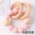 Baby Beaded Teether Bracelet Maternal and Child Supplies Silicone Molar Rod