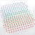 PVC Colorful Beads Large Bathroom Non-Slip Mat Hotel Toilet Shower Hollow Foot Mat Suction Cup Floor Mat Factory Direct Sales