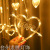 Led One Arrow through the Heart Modeling Lamp Holiday Christmas Valentine's Day Dress up Indoor Layout Outdoor Decoration Wholesale