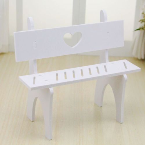 factory direct sale home decoration hanging feet doll decoration small chair small stool plastic crafts decoration chair