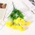 Factory Wholesale Simulation Handle Bundle 8-Head Casing Carnation Artificial Flowers Silk Flower Desk Home Wedding Decorations
