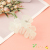 Spring and Summer Transparent Flower Hair Clip Korean Online Red Blogger Same Style Back Head Ponytail Hair Clip Hair Clip Headdress Female