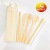 Bamboo Tableware Knife, Fork and Spoon Chopsticks Straw Set