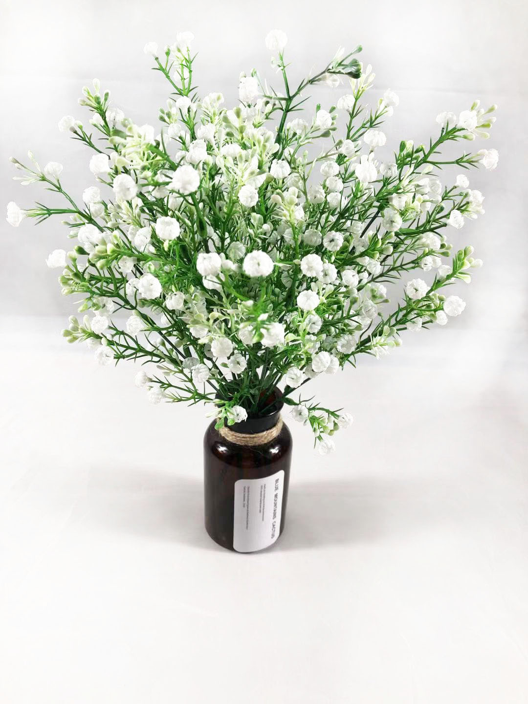 仿真琴心满天星花束假花塑料花卧室客厅电视柜装饰花