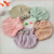 Coral Fleece Shower Cap Adult Waterproof Shower Cap Factory Direct Sales Thickening and Quick-Drying Bow Hair Drying Hat Wholesale