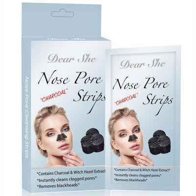 Dedicated for Export Dear She New Upgrade High Quality Bamboo Charcoal Blackhead Removal Nose Mask Deep Grease Clean