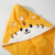 Factory Wholesale New Coral Velvet Embroidered Cartoon Tiger Hair-Drying Cap Absorbent Turban Children Cute Towel