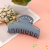 New Simple Plastic Big Hairpin Rubber Frosted Shower Updo Big Hair Claws Sweet Hair Accessories Headwear Factory Wholesale
