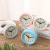 Creative round Timing Multifunctional Plastic Quartz Digital Student Bedroom Desktop Alarm Table