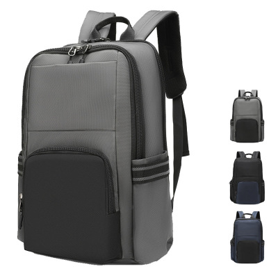 Cross-Border New Arrival Business Backpack Men's USB Computer Bag Gift Student Anti-Theft Backpack