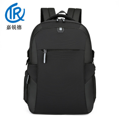 New Men's Casual Backpack Computer Bag Burden-Reducing Student Schoolbag Outdoor Travel Backpack