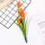 5-Head Tulip Home Decoration Simulation Tulip Raw Silk Simulation 5-Head Tulip Artificial Flower Bridal Bouquet Wholesale