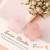 Flower Shape Small Translucent Frosted Candy Color French Style Grip Elegant Fresh Shark Clip Head Hairpin