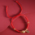 New Red Rope Bracelet Tiger Year Ethnic Style Hand Woven Hand Rope Woven Bracelet