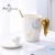 Creative Angel Ceramic Cup Mug with Lid Coffee Cup Pearl Glaze Pearlescent Ceramic Cup Gift