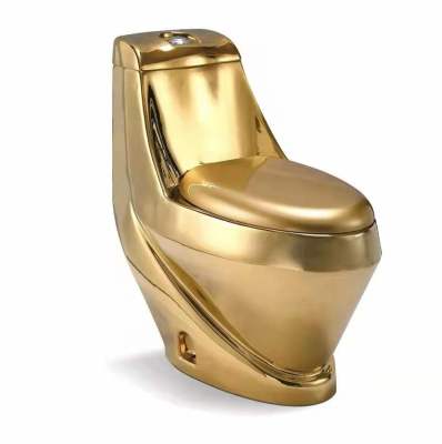 Golden Toilet Toilet Split Toilet One-Piece Toilet