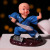 Creative Samanera Weapon Kung Fu Little Monk Car Decoration Cartoon Car Interior Ornaments Cake Ornaments Wholesale