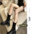 New B's Internet Celebrity Paris Silk Stockings Shijia Thin Spring and Autumn Ins Letter Socks Sexy Anti-Snagging Silk Black Silk Stockings