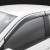 Applicable to C&C MIRACLE 21 C&C MIRACLE Z03 Window Deflectors Stainless Steel Side Window Deflector Decoration Modification Cover Weatherstrip