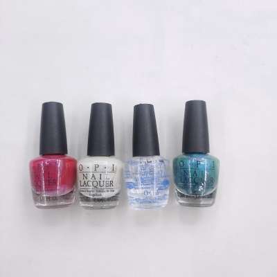 Qifei Original Authentic Opi Nail Polish Mini Set Original Mini Bottle Multi-Color!