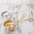 European-Style Metal Spoon Salad Clip Exquisite Party Self-Service Clip Plate Cake Birthday Banquet Tableware Clip Multifunctional