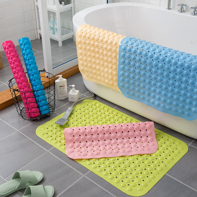 PVC Odorless Bathroom Non-Slip Mat Household Toilet Bathtub Mat Bathroom Non-Slip Floor Mat Wholesale