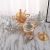 European-Style White Sugar Sugar Bowl Creative Fashion Sugar Bowl Seasoning Bottle Restaurant Kitchen Daily Necessities Golden Peacock Grain Sugar Cup