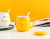 Cartoon Duck Mug Ceramic Cup Milk Coffee Cup with Lid