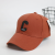 INS Korean Peaked Cap Female Online Influencer Hot Sale C Letter Baseball Cap Men's  Hat Big Head Circumference Sun Hat