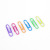 Creative Style Cute Colorful Clip Document Storage Office Supplies Binding Stationery Paper Clip Boxed Wholesale