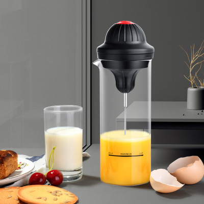 New Electric Mixer Blending Cup Portable Outdoor Automatic Bubble Milk Cup Factory Direct Supply in Stock Electric Milk Frother