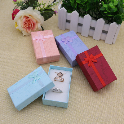 In Stock Cloud Paper Earrings Jewelry Set Couple Rings Box Barrettes Gift Box Pendant Box Packing Box Wholesale