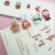 Christmas Cartoon Transparent Clip Sealing Clip Cute Postcard Holder Stationery Good-looking School Supplies Document Folder