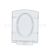 Toilet Lid 911 Buffer Shaped